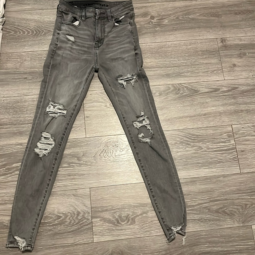 COPY - American Eagle super high rise jegging skinny